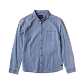 Scholar Chambray Button Up Shirt - Bleached