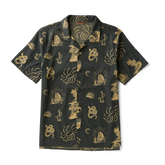 Bless Up Trail Button Up Shirt - Onyx