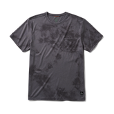 Mathis Active Tie Dye Pocket Short Sleeve Tee - Grey Tie Dye