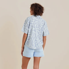 Bless Up Breathable Stretch Shirt - Dusty Sky