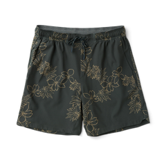 Serrano 7" Active Stretch Shorts - Onyx Floral