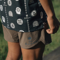 Alta 5" Shorts - Faded Brown