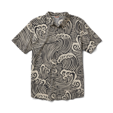 Bless Up Breathable Stretch Shirt - Black Wave