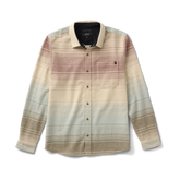 Crossroads Organic Cotton Flannel - Fossil Stripe