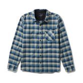 Crossroads Organic Cotton Flannel - Deep Blue