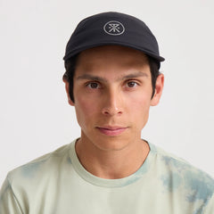 Alta Elite Run Hat Strapback Hat - Black