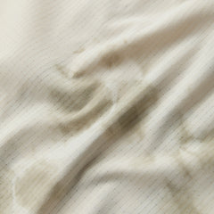 Bless Up Trail Button Up Shirt - Ivory Crystal Wash