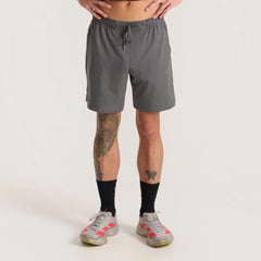 Serrano 7" Active Stretch Shorts - Charcoal Heather