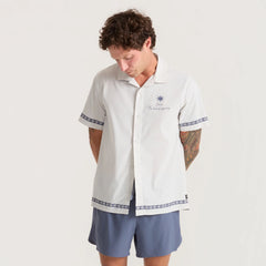 Bless Up Trail Button Up Shirt - Silver