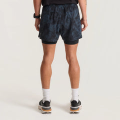 Bommer 3.5" Shorts - Navy Tie Dye