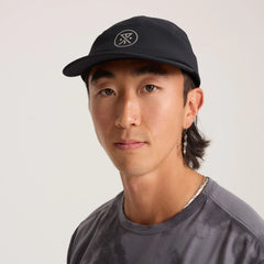 Alta Elite Run Hat Strapback Hat - Black