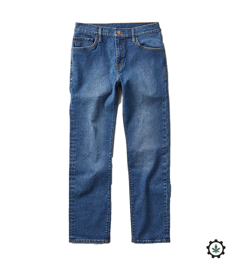 HWY 133 Slim Straight Denim Jeans - Medium Classic