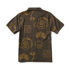 Bless Up Trail Button Up Shirt - Kaffa