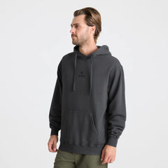 Safe Camp Embroidery Fleece - Charcoal