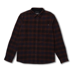 Crossroads Organic Cotton Flannel - Dark Brown