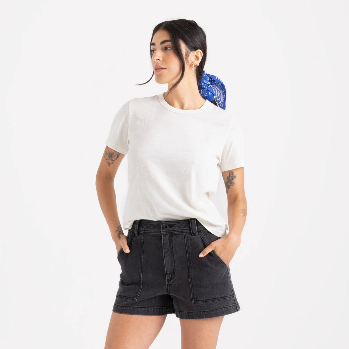 Well Worn Short Sleeve Tee - Off White