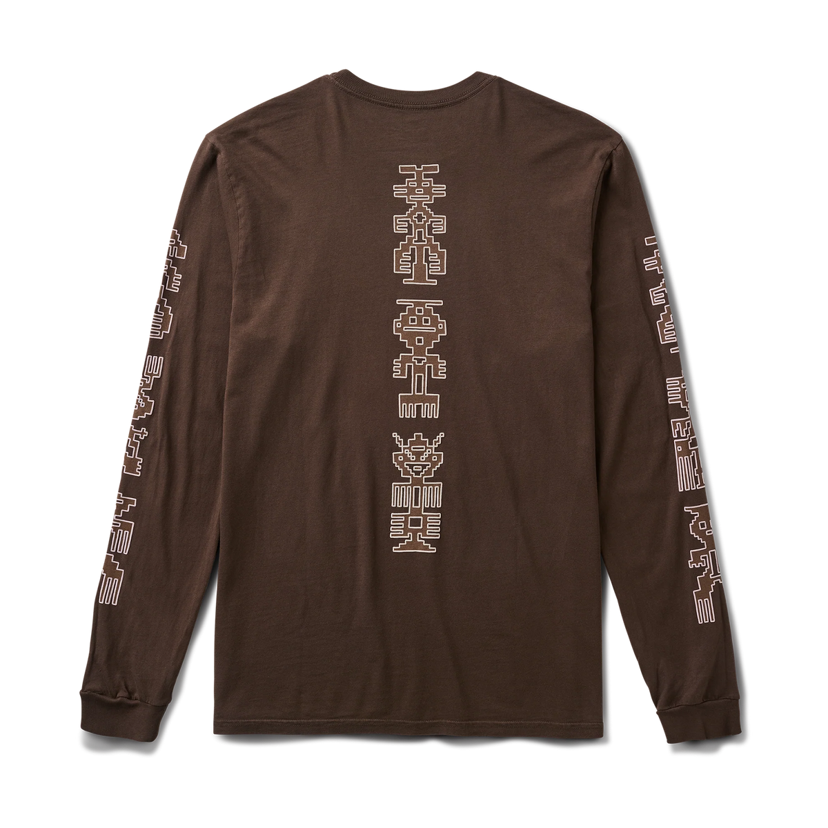 Tomas Premium Long Sleeve Tee - Dark Brown