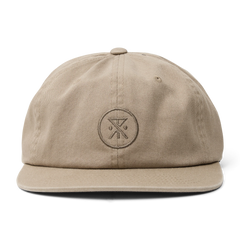 Made To Fade 6 Panel Strapback Hat - Washed Fossil